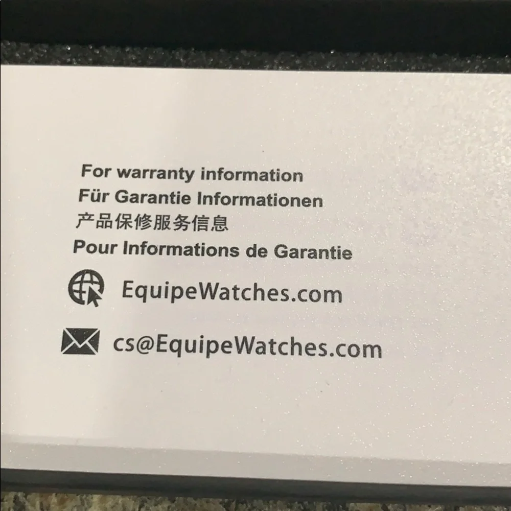 Equipe Turbo Genuine Leather - Band Watch